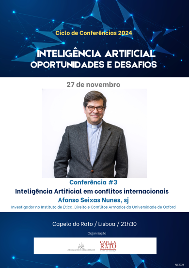 «Inteligência Artificial em Conflitos Internacionais» em conferência, em Lisboa