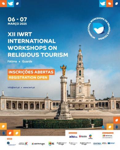 XII IWRT - International Workshops on Religious Tourism com inscrições abertas